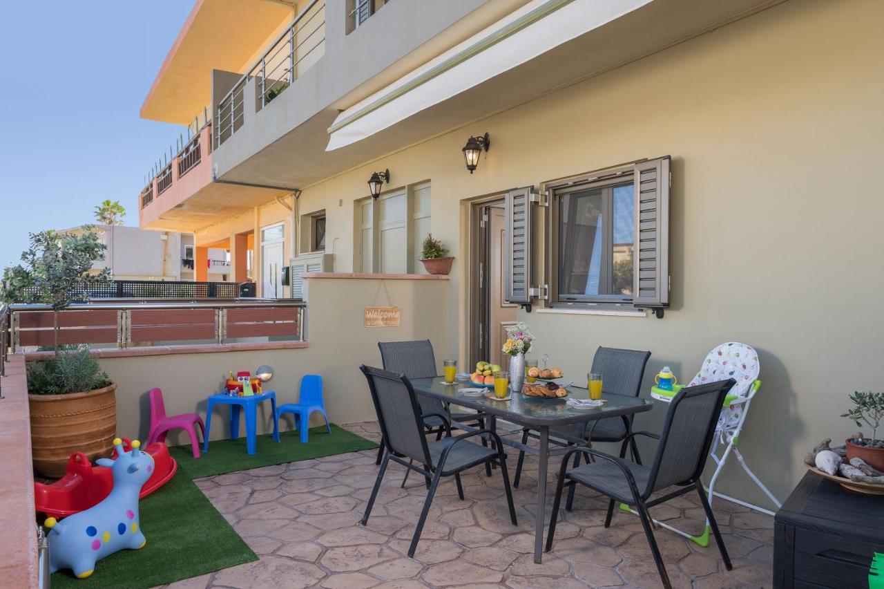 Floral Beach Apt With Lux Extras & Special Treats Колимварион Экстерьер фото