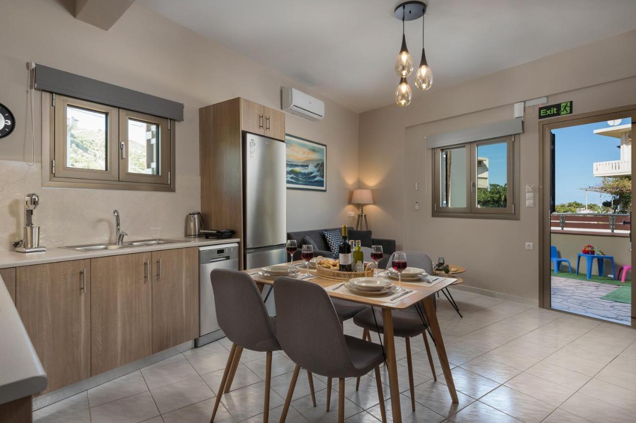 Floral Beach Apt With Lux Extras & Special Treats Колимварион Экстерьер фото